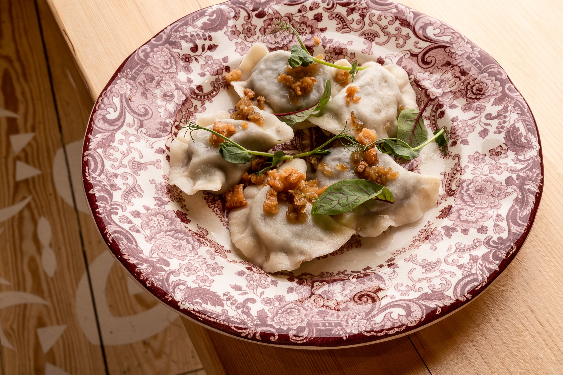 Pierogi z kaszanką i cynamonem
