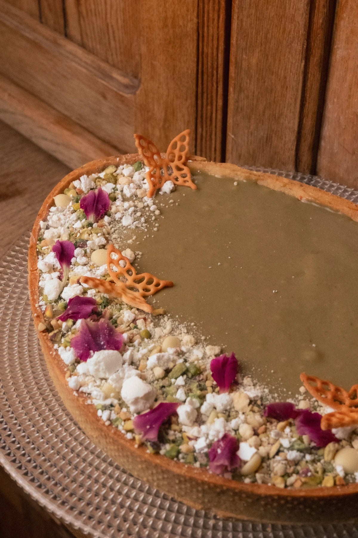 Wielkanocny mazurek pistacjowy